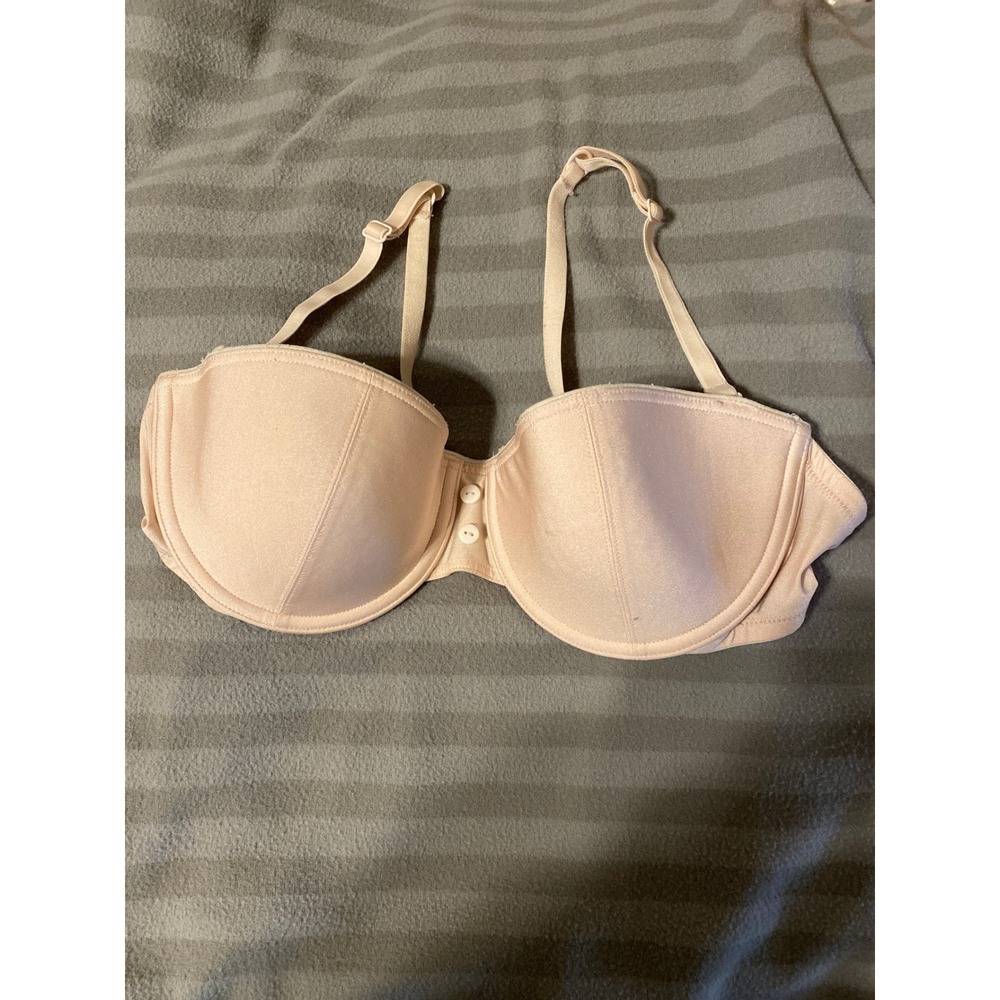 Calvin Klein Strapless Multiway Underwire Bra Pink Nude 34B F3314
0154